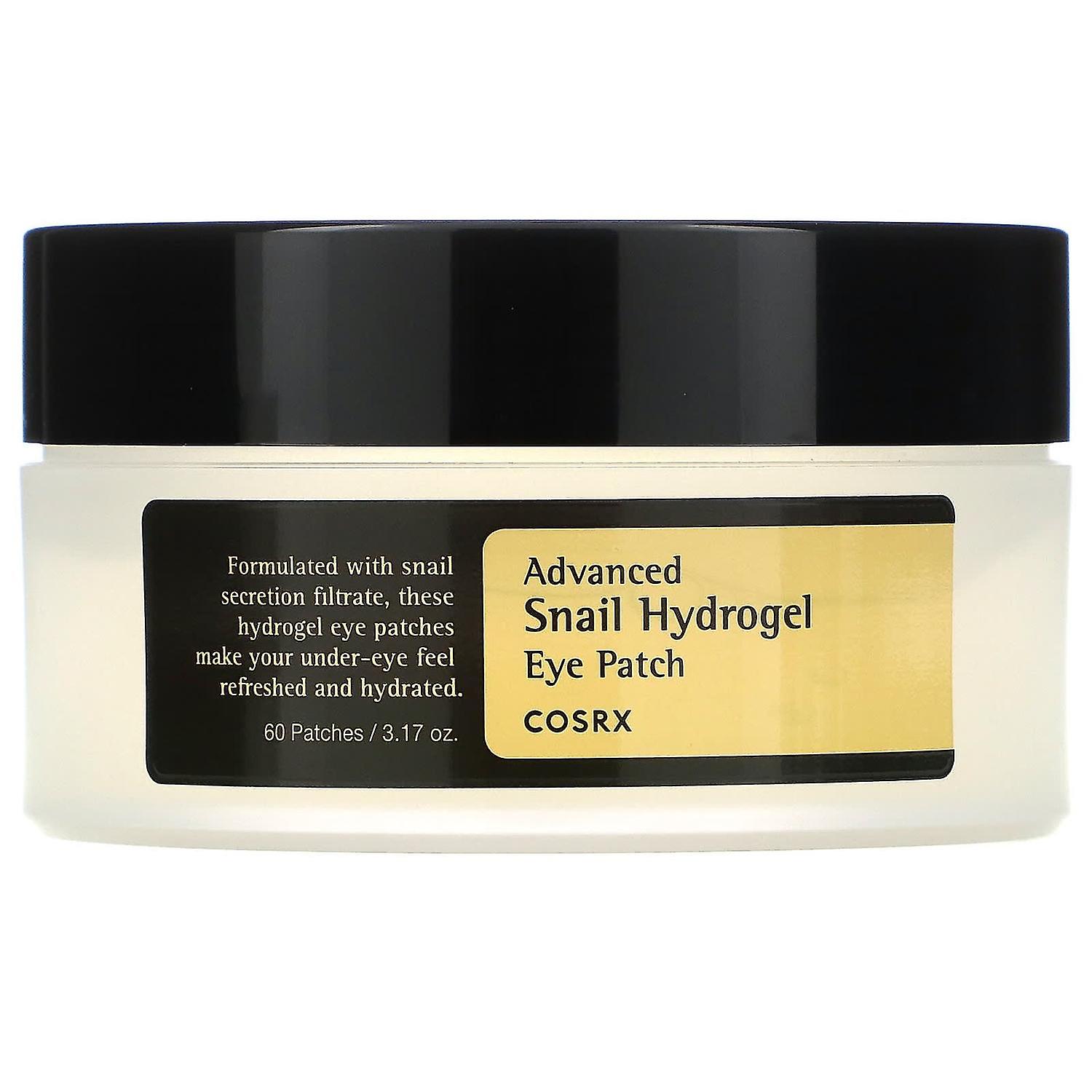 Cosrx, Advanced Snail Hydrogel Eye Patch, 60 Patches, 3.17 oz (90 g)