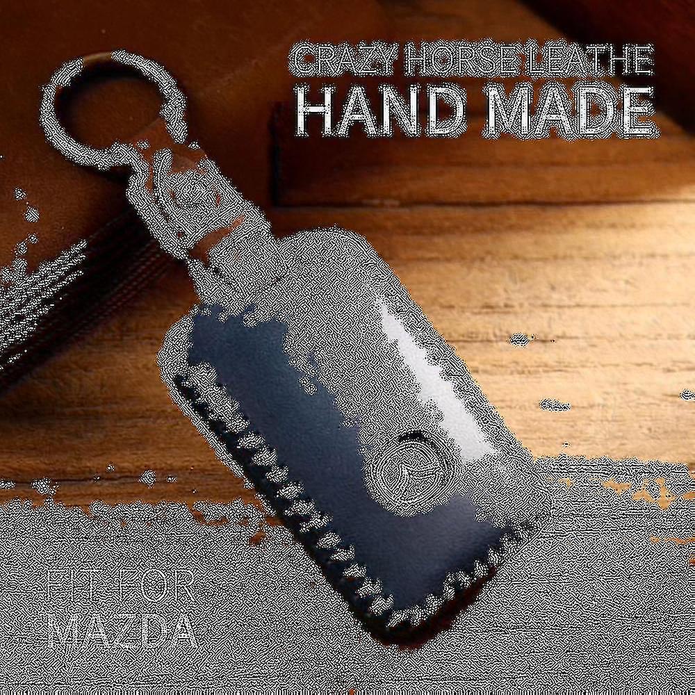 Genuine leather car key cover for mazda cx5 cx7 cx8 cx9 cx4 2 6 demio 3 2020 cx3 gh axela atezma6 keychain case auto accessories
