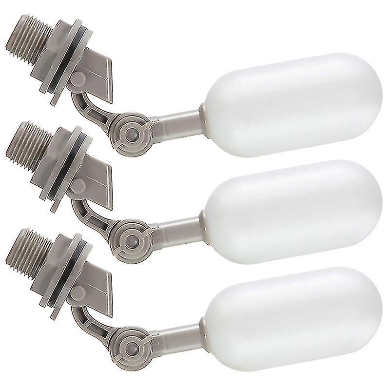 3-piece Float Valve Set, 1 / 2-inch Water Supply Pipe Float Valve With Adjusting Arm For Swimming P
