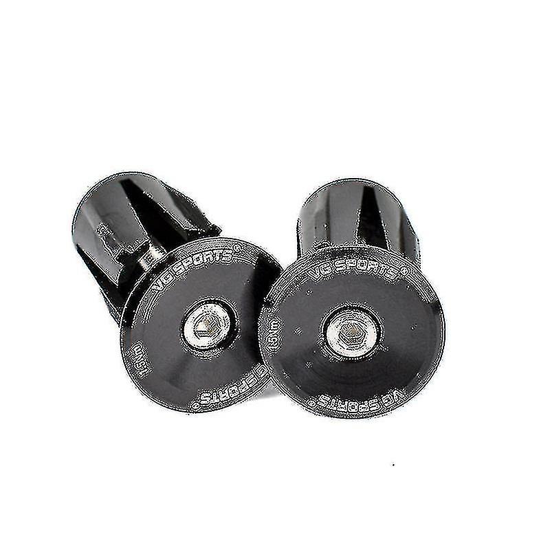 1 Pair Handle Bar Grips End Plugs Aluminium Alloy Lock MTB Mountain Bicycle Grip Handlebar End Cap Bike Handlebar Accessory