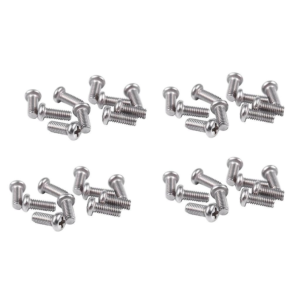 10 Pcs Computer Tv Lcd Monitor Stand Bracket Mounting Screw M4x10mm