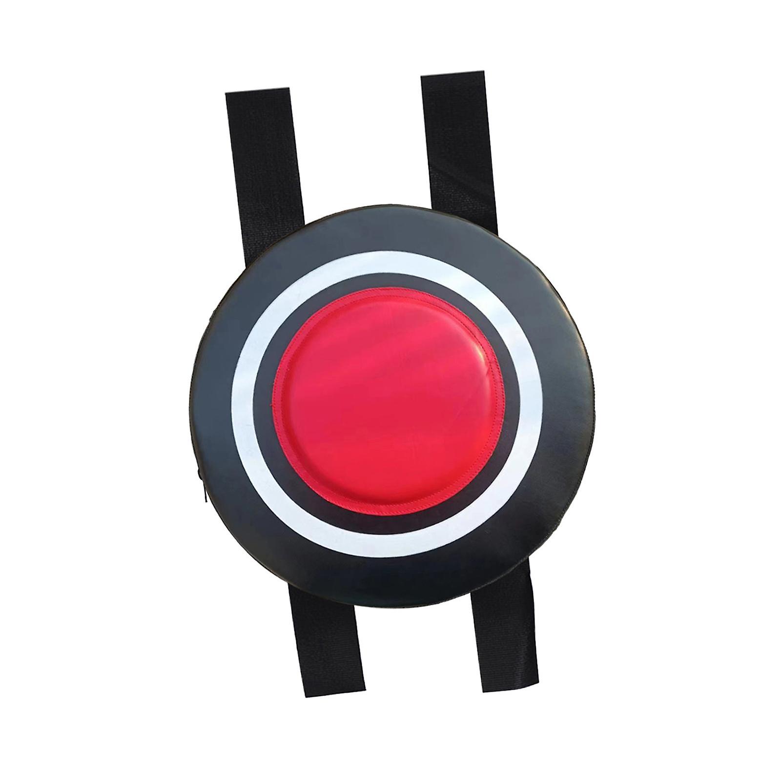Training Pad PU Boxing Wall Target Exercise Sports Mounted Walling Pad Red Black 40cm