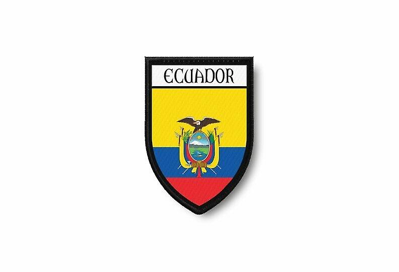 Patch Ecusson Termocollant Edge Brode Flag Prints EcuadorEcuador