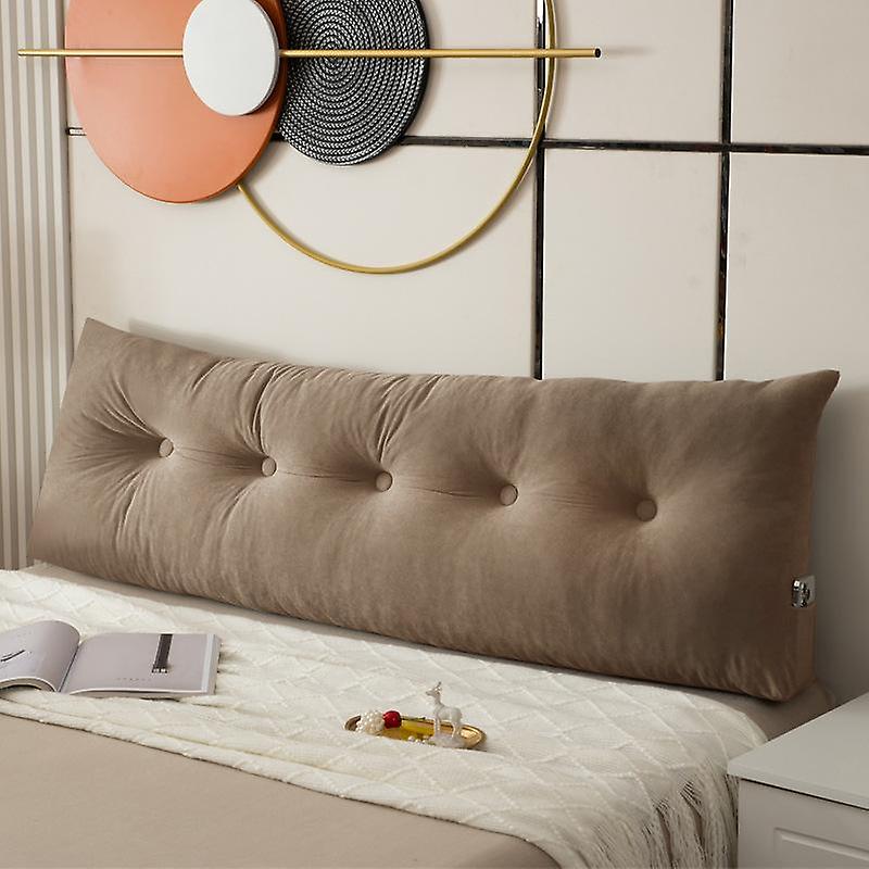 Bedside Backrest Pillow Large Long Comfort Backrest Pillow Bed Decor Bedside Table Backrest