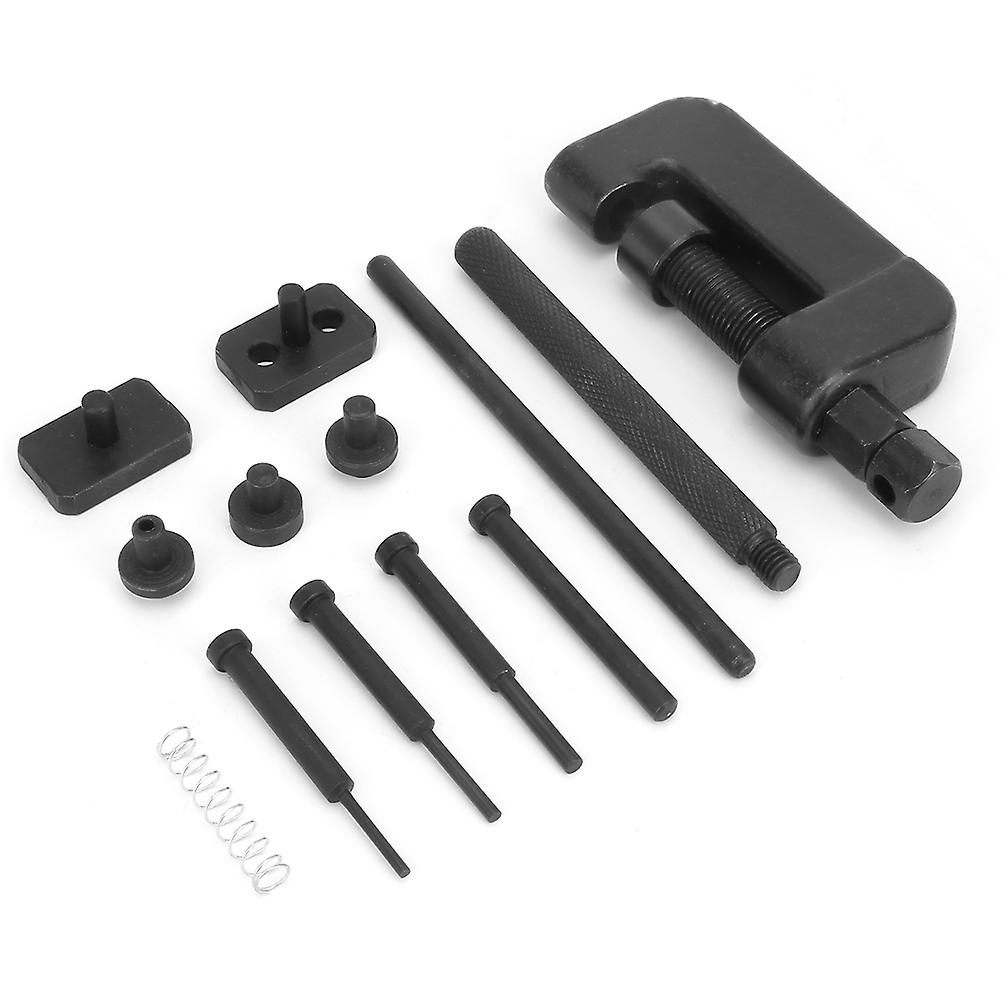 Riveting Repair Tool Kit, Link Breaker, Link Splitter, Riveting Tool for Motorcycle and Bicycle