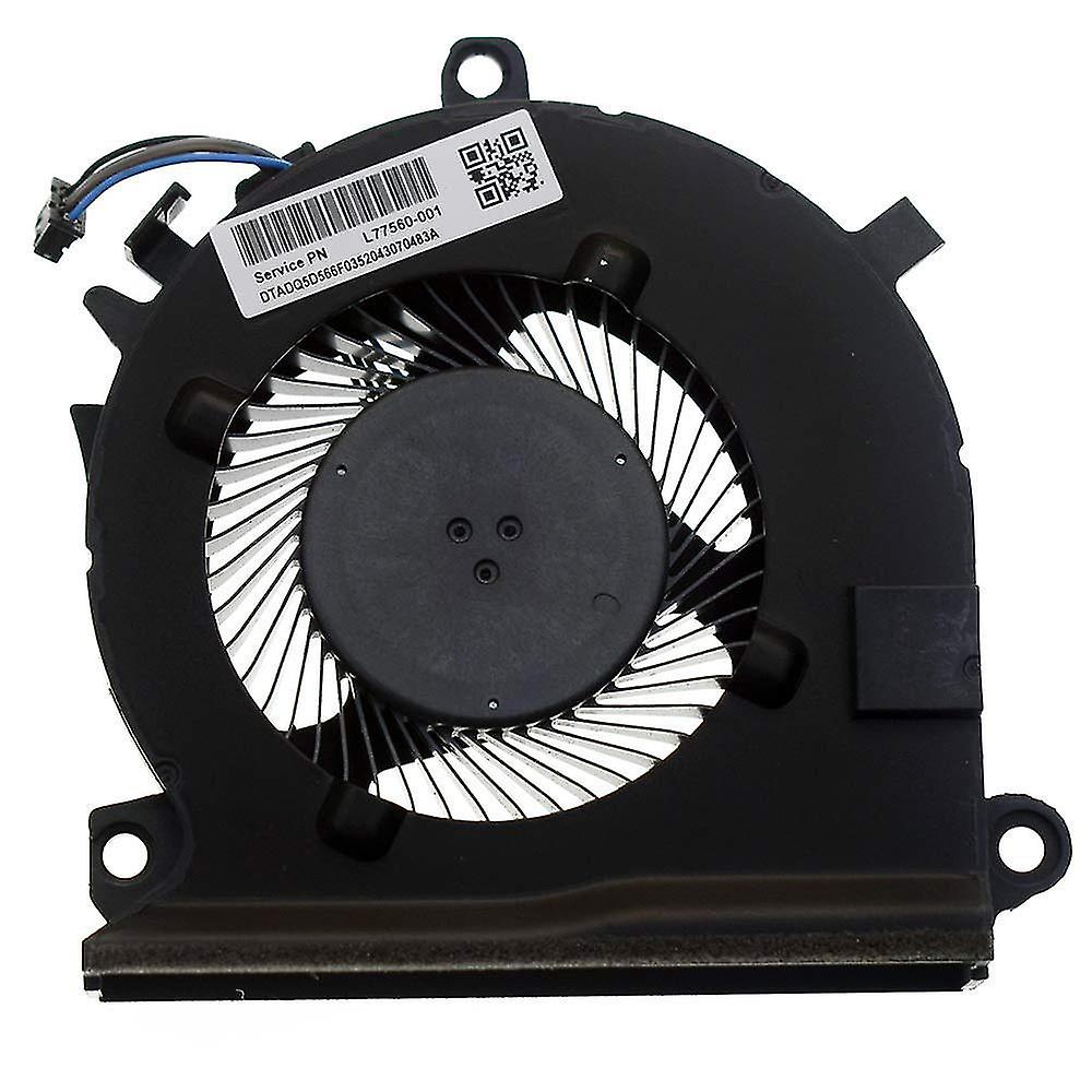 Laptop Cpu Cooling Fan Dfs2000055k0t Dc5v 0.5a 4pin Compatible with Pavilion Gaming 15-ec L77560-001