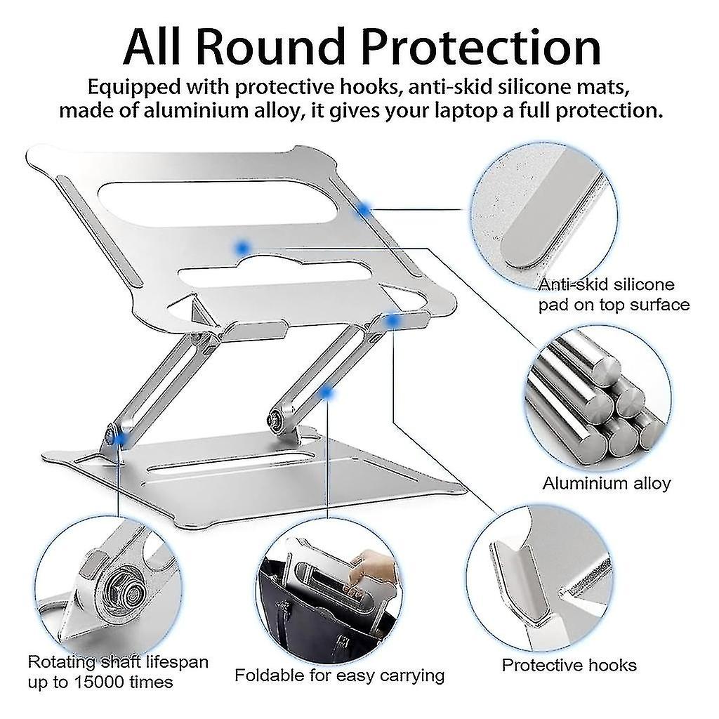 Notebook Riser For Desk Portable Computer Stand Multi-angle Stand Phone Stand