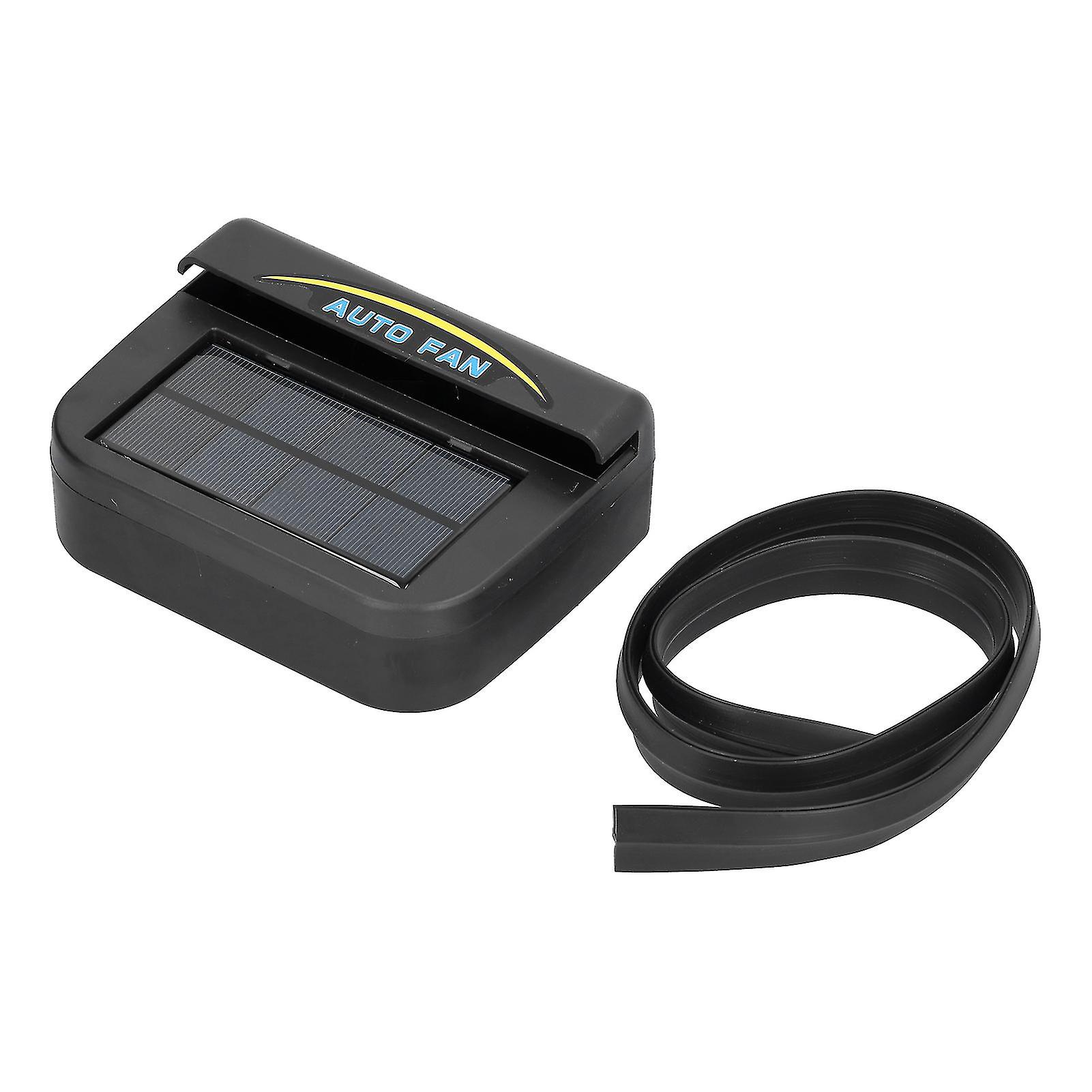 Vehicle Exhaust Fan, Solar Powered Ventilation Device, Defogging, Energy Conservation, Car Cooling Fan, Large Panel