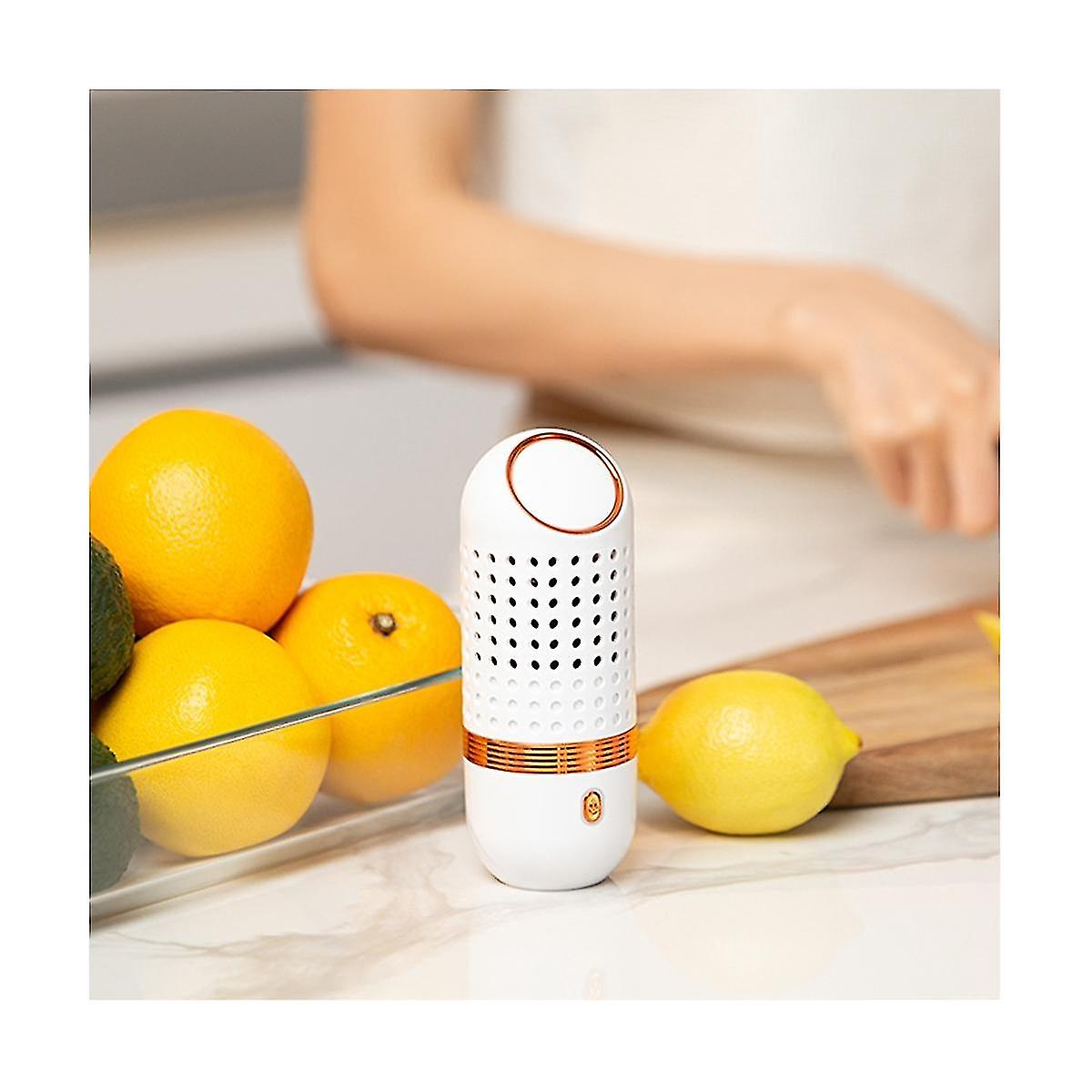 Protable Vegetable Washing Machine Capsule Shape Food Purifier Home Use Disinfection Vegetables,c