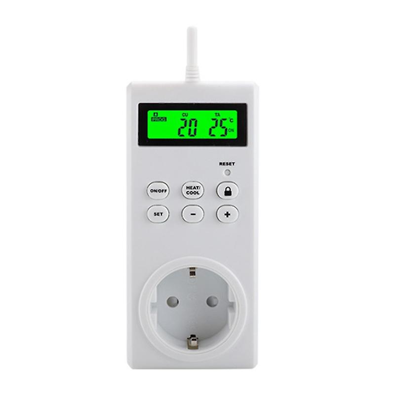 Programmable Wireless Thermostat Socket Temperature Control Switch