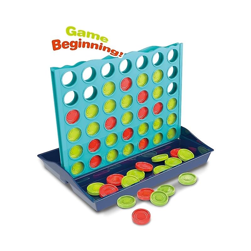 Entertainment Toy Foldable Small Plastic Connect Line Up 4 In A Row Game