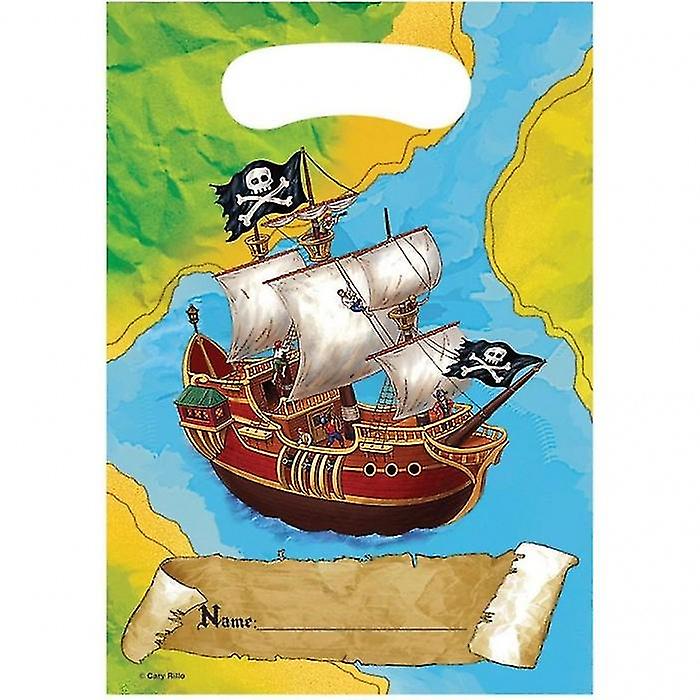 Creatieve conversie Begraven schat Piraat Party Bags (8 stuks)