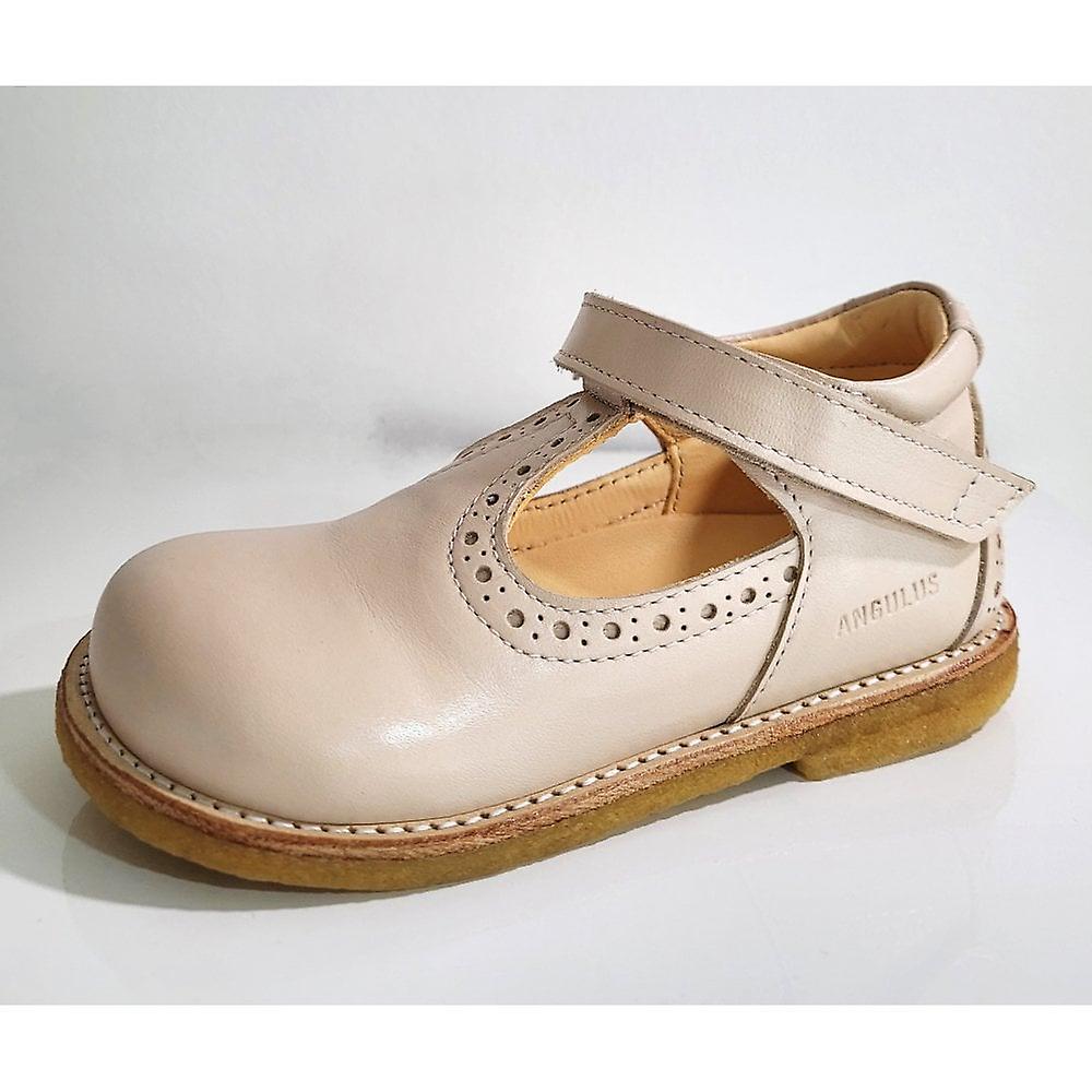 Kids Angulus 3336-101 1432 T Bar Shoe
