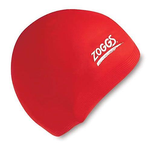 Zoggs Silicone Swim Cap - Red - Womens