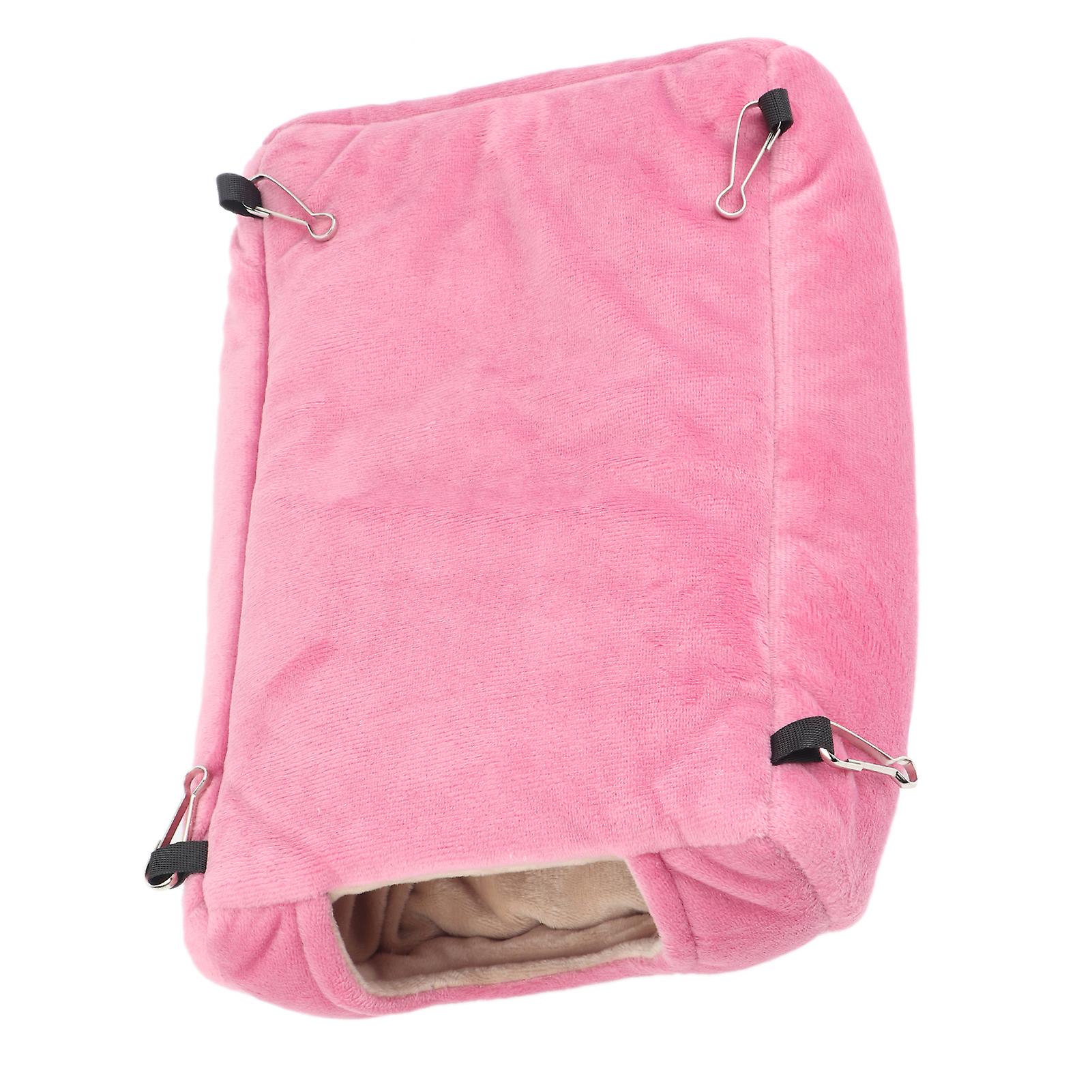 Windproof Plush Hammock for Pet Birds, Large Size, Soft Material, Ideal for Parakeets and Small Birds