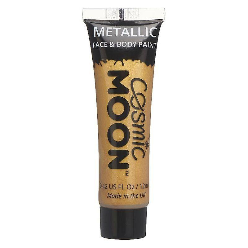 Cosmic Moon Metallic Face & Body Paint Single, 12ml S02010
