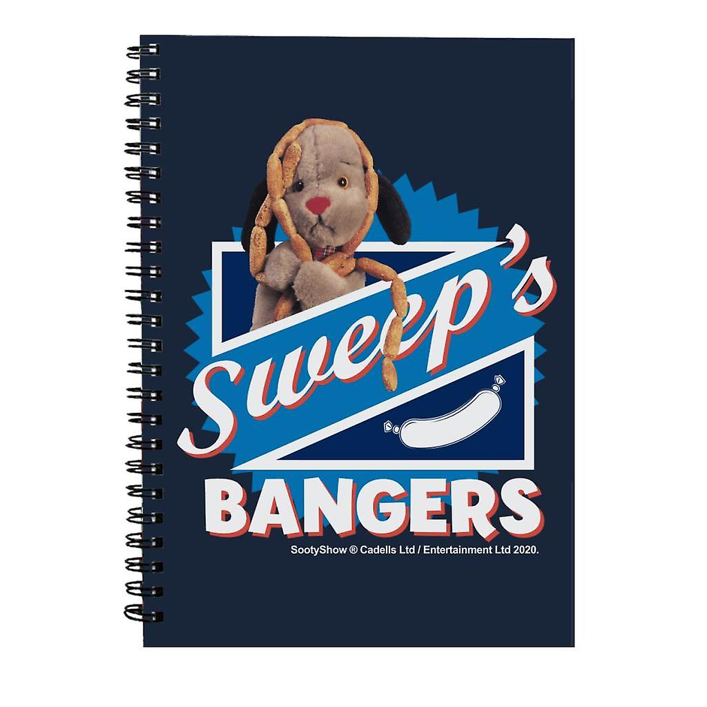 Sooty Sweeps Bangers Spiral Notebook