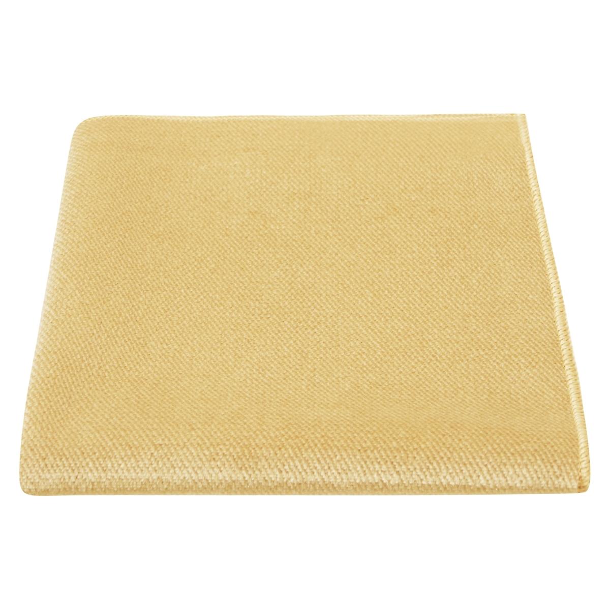 Heritage Gold Textured Velvet Pocket Square