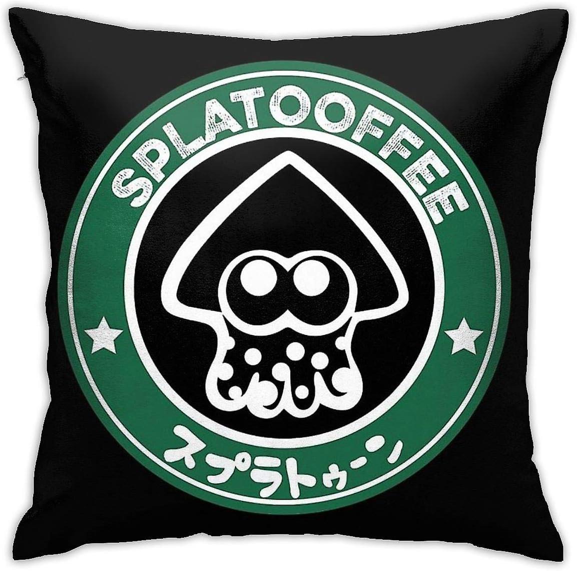 Splatooffeeクッションスロー枕カバーソファ寝室用装飾枕カバー45CM * 45CM AA-2016