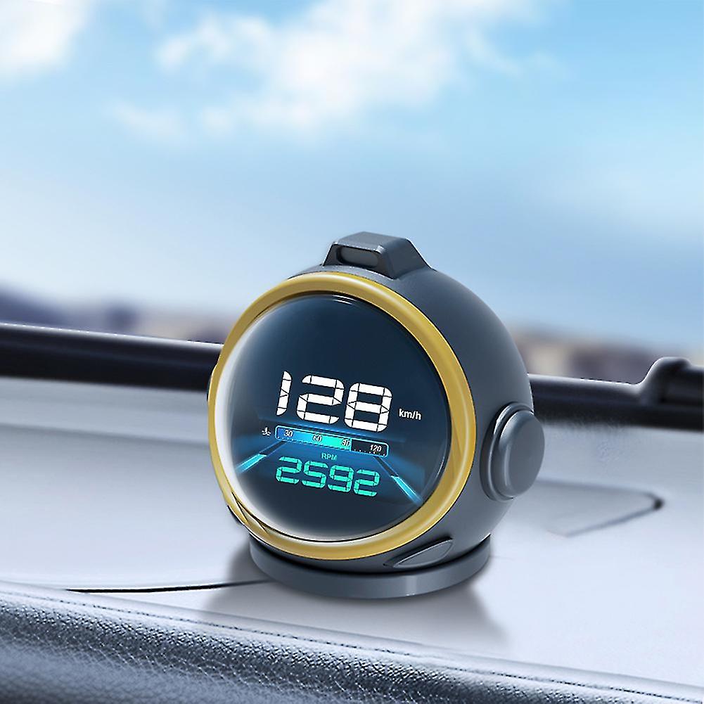 Gps Hud Digital Vehicle Speed Terminal Future-oriented Robot Design Digital Speedometer Gesture Reco