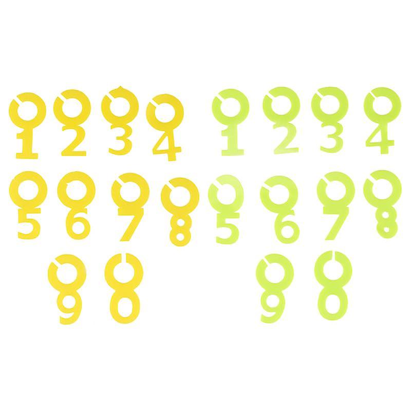 20pcs Glass Cup Marker