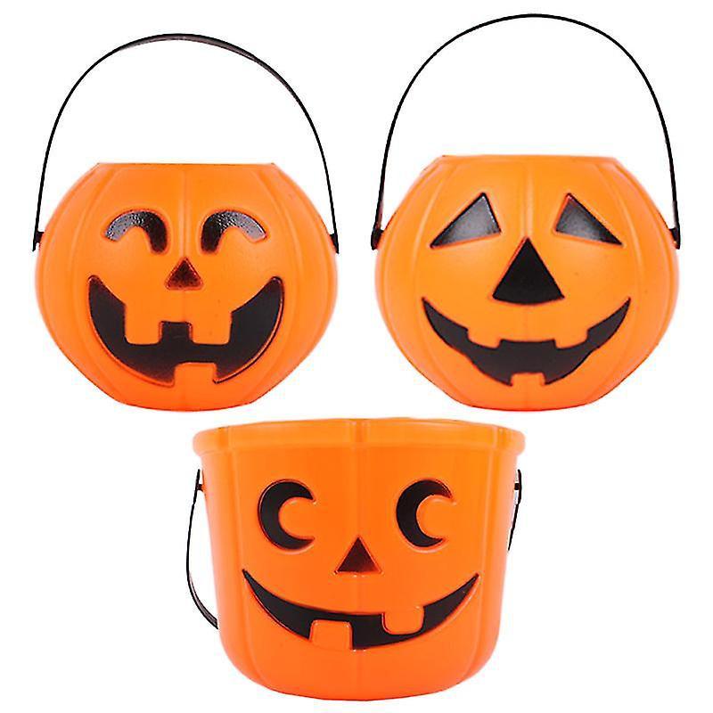 3pcs Halloween Barrels