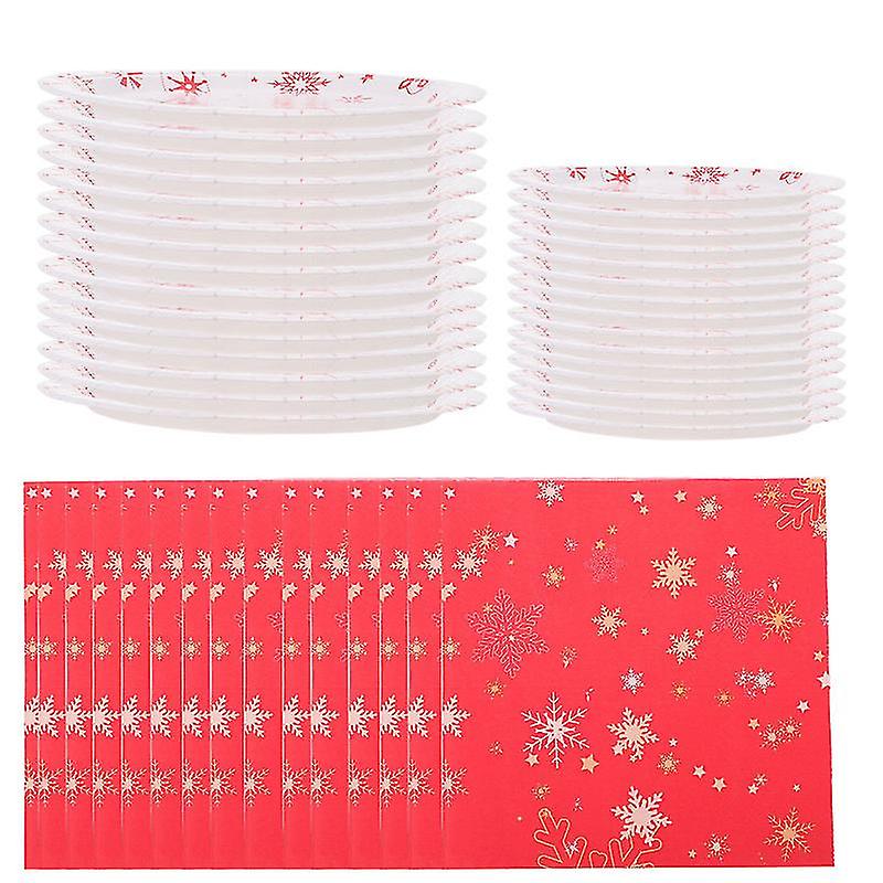 52pcs Paper Tableware