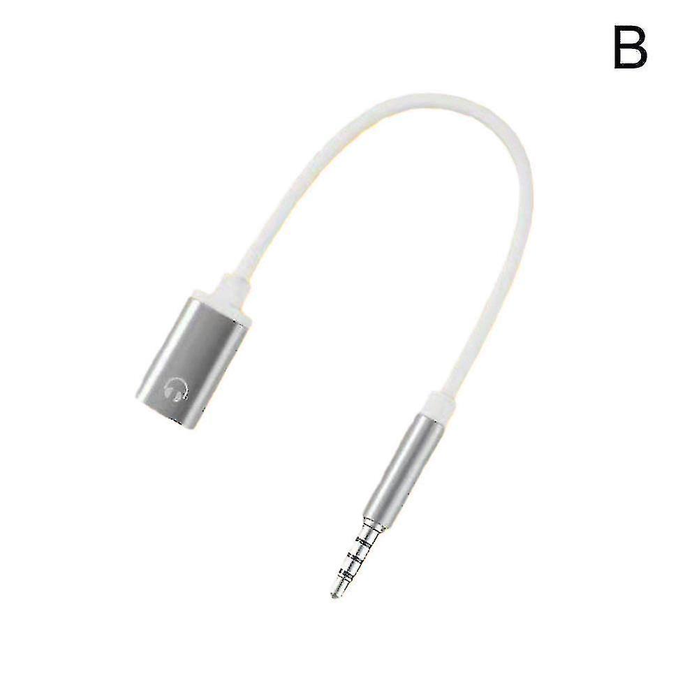 3.5mm Male To Type-c Female Headphone Converter Flat To Round Analog Lap