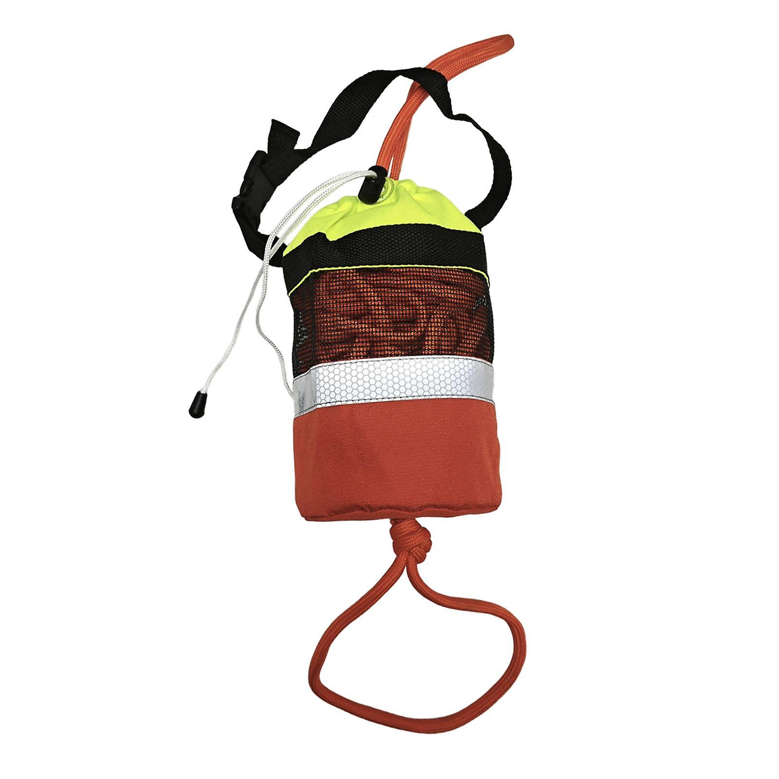 Dobható kötéldobó táska Dobókötél dobó táska tutajúszáshoz Kajak 16m narancssárga