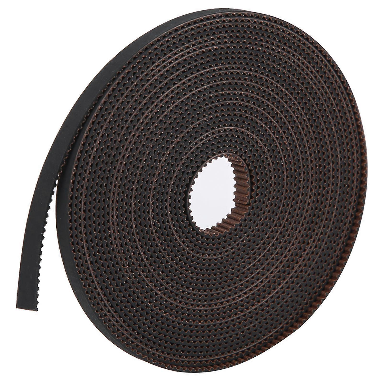 GT26mm Rubber Timing Belt, High Strength, Flexible, Anti-Slip, Black (5m, 16.4ft)