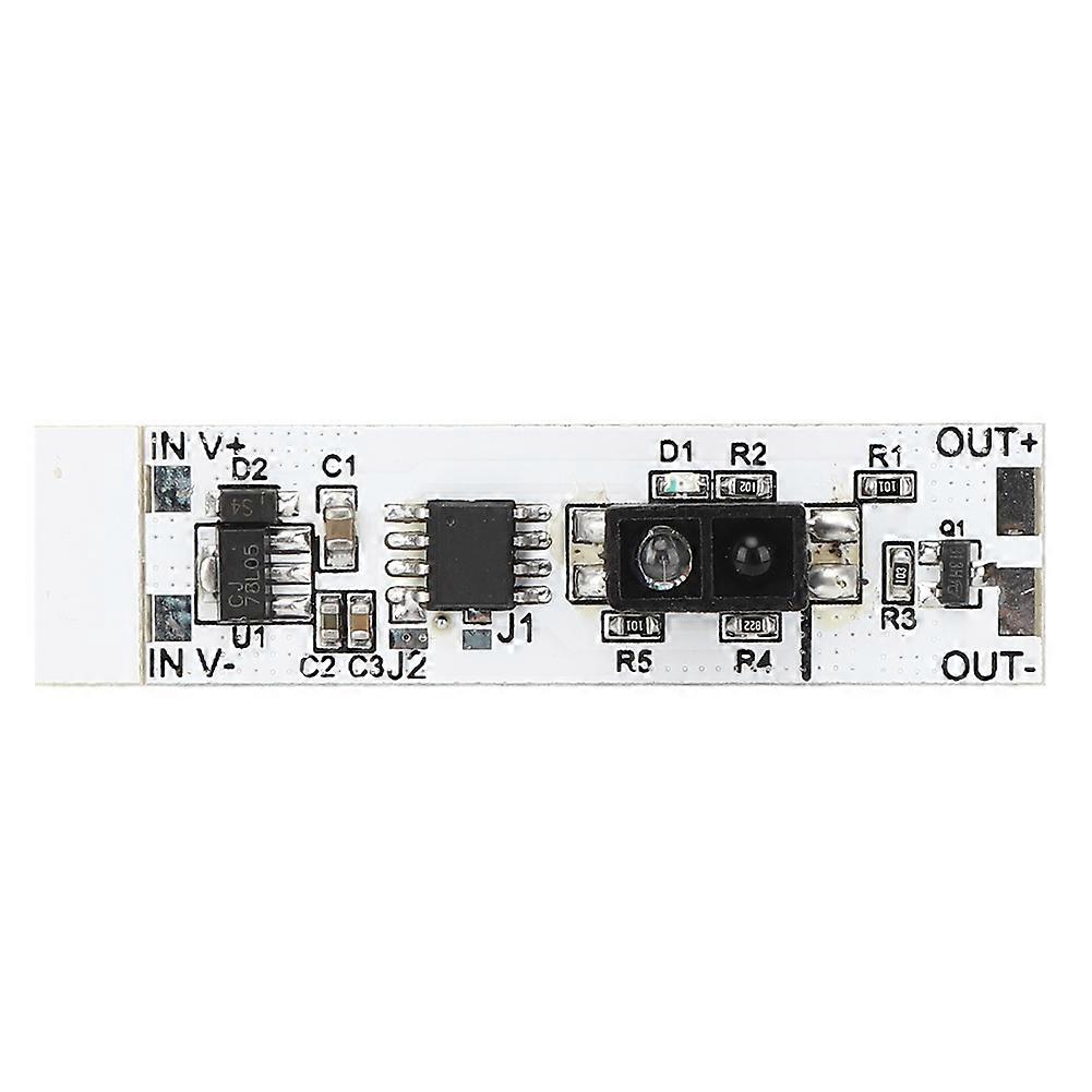 Infrared Reflection Sensor Switch Module Hand Sweep Function for LED Cabinet Lamp DC5V-12V