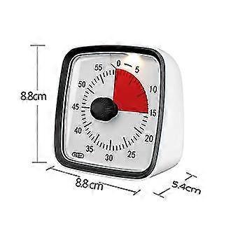 60-Minute Timer, Classroom Classroom Timer, Countdown Timer for Kids and Adults, Time Management Tool for Teaching Gray