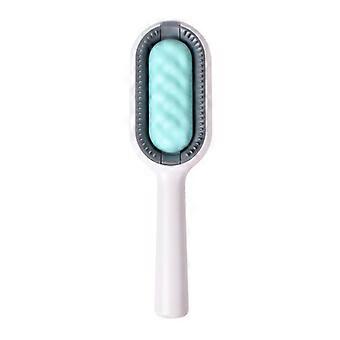 PET Knotter, PET clean hair removal comb, portable multi-function cleaning brush for dogs and cats (long hair hair removal comb [green])