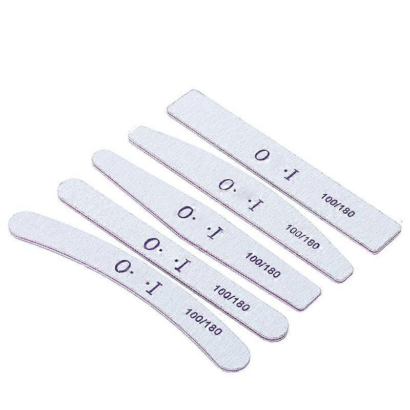 10 PCS Nail File Professional Nail Files Reusable Double Sided Emery Board Nail Styling Tools for Home and Salon Use
