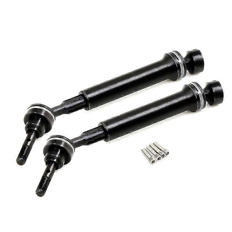 2pcs Steel Front/rear Cvd Drive Shaft For Rc Car Traxxas 1/16 Mini E- Summit Slash 4wd,7151