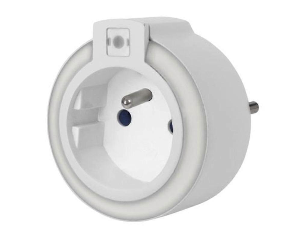 Perel Led-nachtlampje met stopcontact en schemersensor, automatische