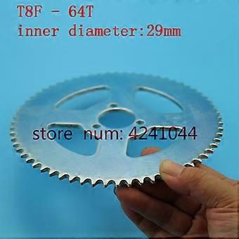 T8F 64-Tooth 29mm Rear Chain Sprocket For 47cc 49cc Pocket Mini Moto & ATV