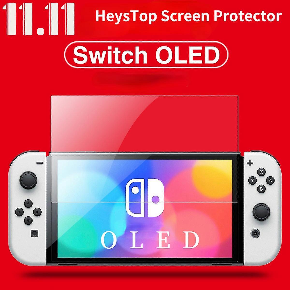 Nintendo Switch OLEDガラスグアテマラ9h Hdゲームアクセサリー用3pcsスクリーンプロテクター