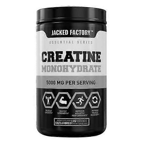 Creatine Monohydrate, 85 Servings by Jacked Factory