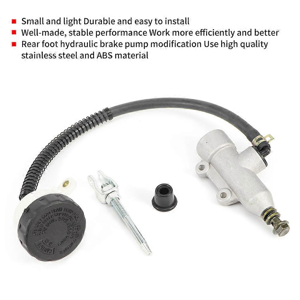 مضخة الفرامل الهيدروليكية الخلفية القدم الرئيسية اسطوانة مضخة يصلح ل KAZUMA جاكوار 500 500cc ستلز 500GT ATV UTV أجزاء