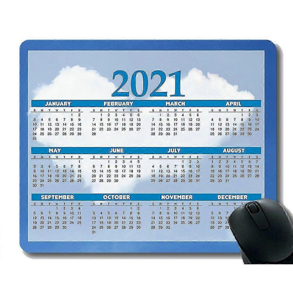 mouse gaming calendar pad,dog year white happy colorful winter