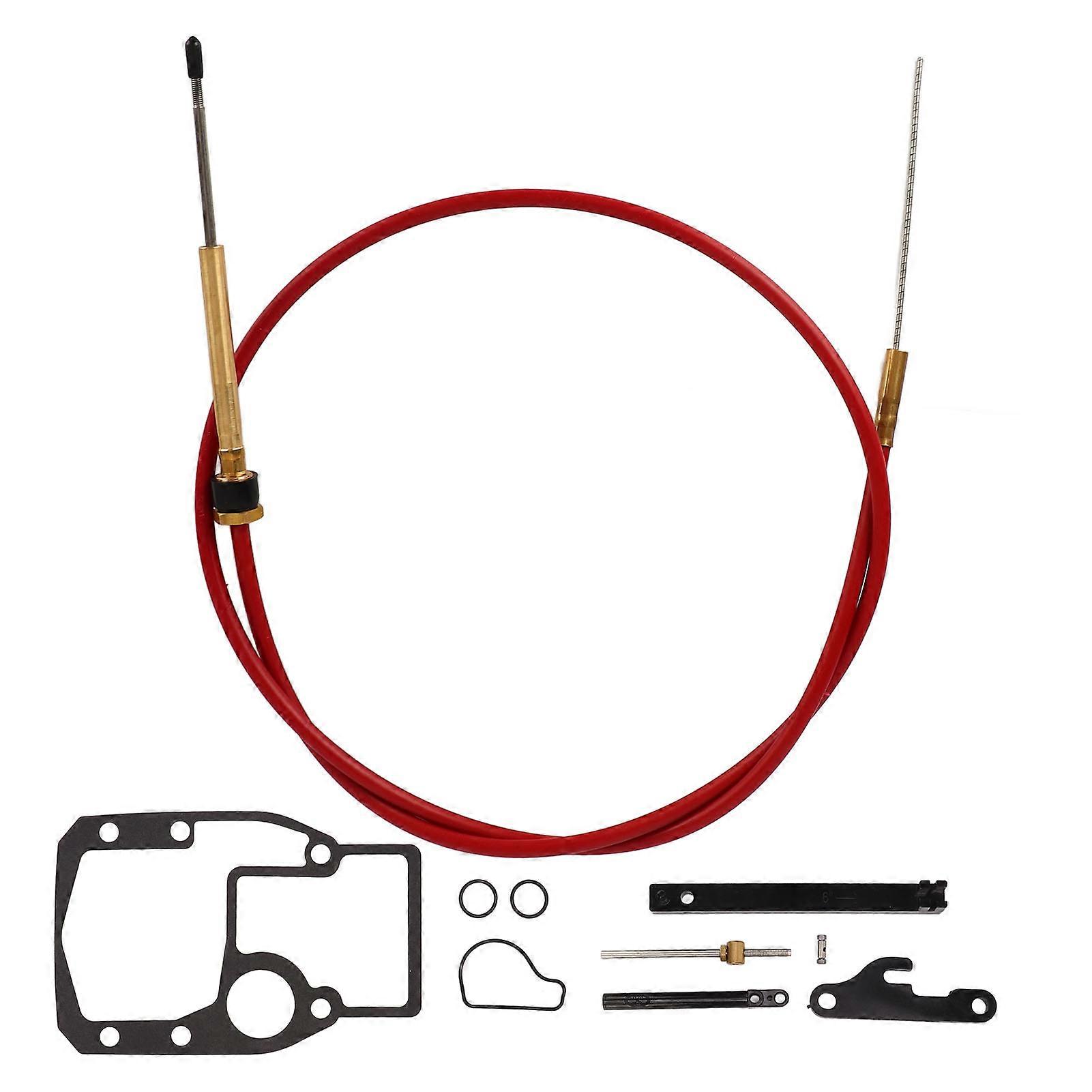 Shift Cable Assembly Kit 18?2245 Lower Shift Cable Mounting Gasket Adjustment Tools YEMAA