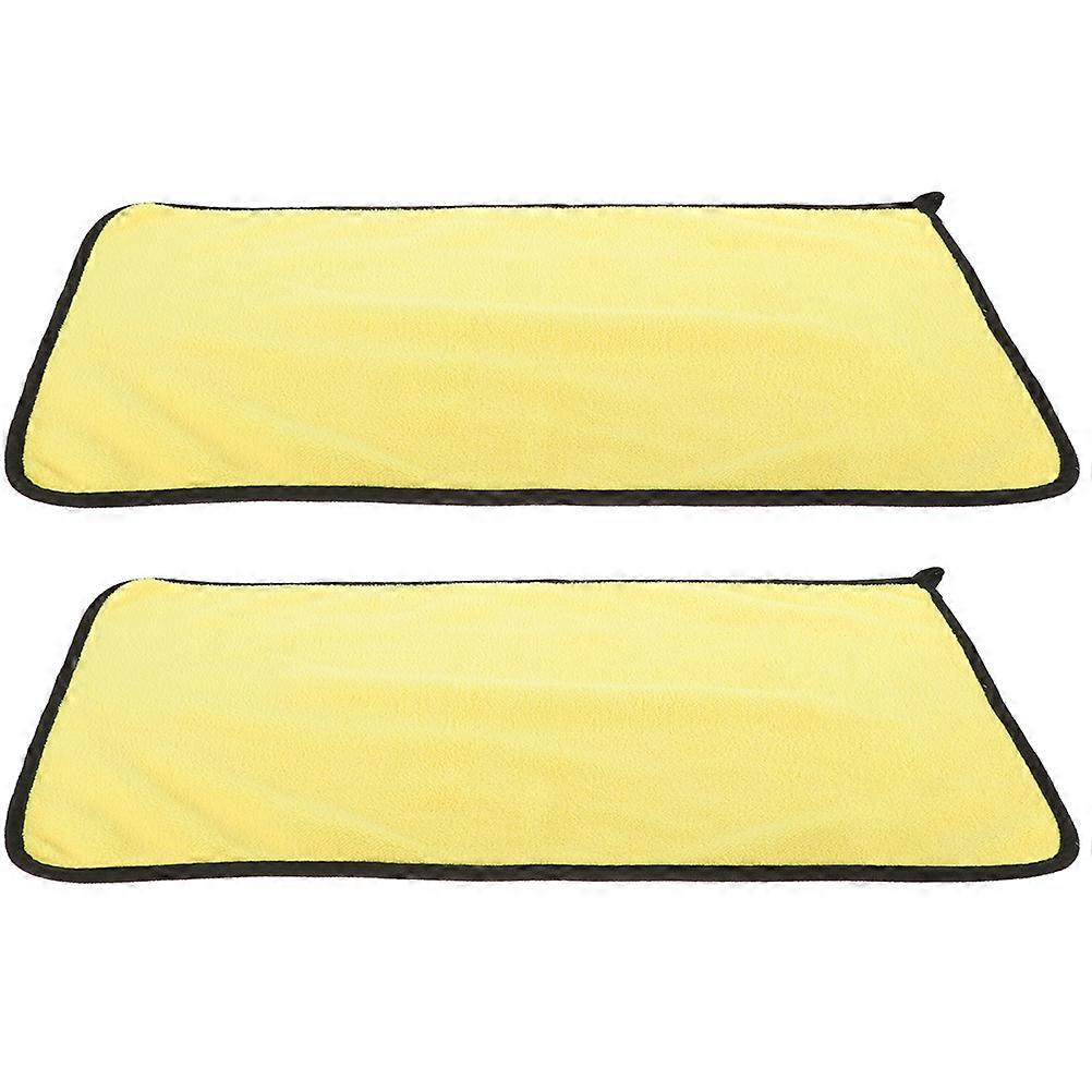 2Pcs Motorcycle Cleaning Towels Reusable Cloth Towels Multi-function Drying Towels