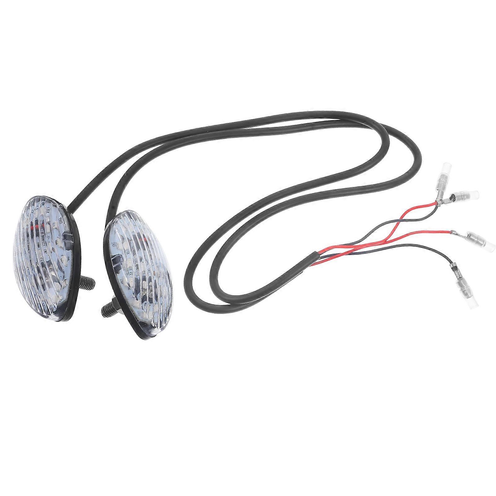 2pcs Motorcycle Led Turn Signal Lights Indicator Lamp Replacement Turn Signal Lights