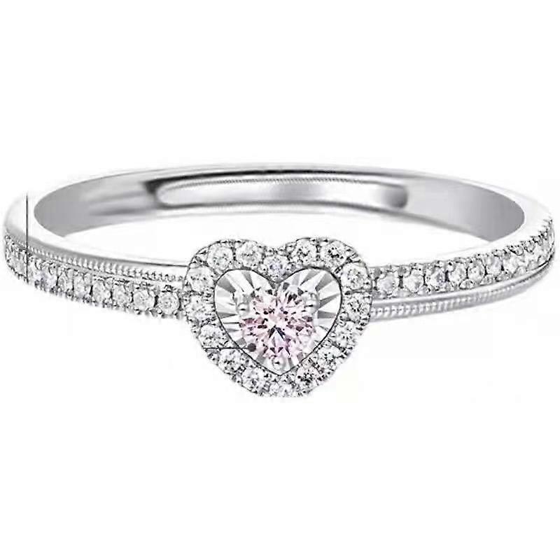 Strass hart Decor Ring