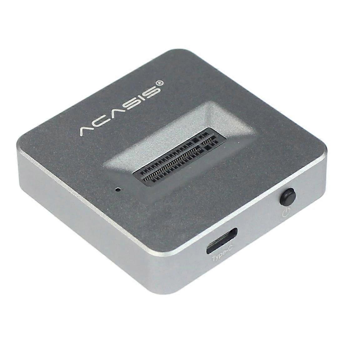 Acasis for NVME Enclosure Clone Docking Station USB 3.1 Gen 2 No Cable Clone For M.2 SSD USB to SSD Key M