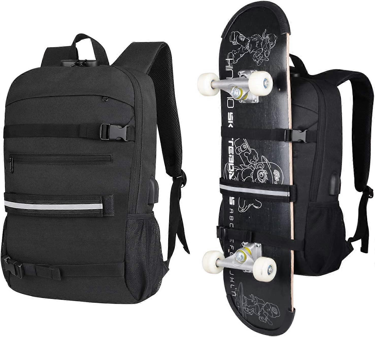 スケートボードバックパック、バスケットボールトラベルスクールバックパック