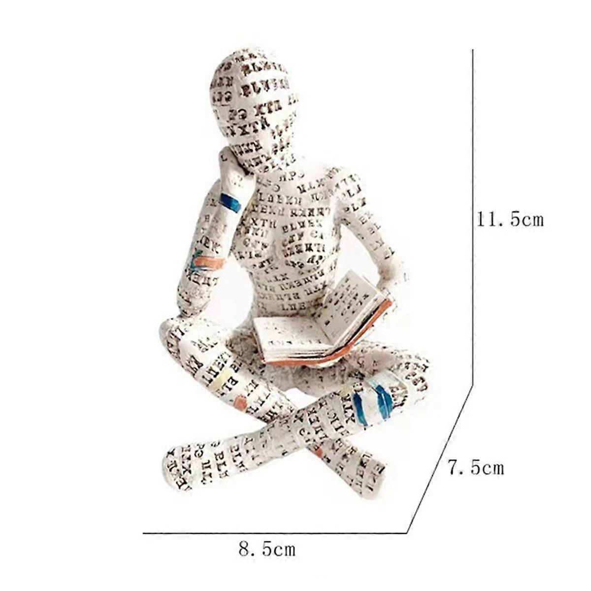 قراءة امرأة تمثال اللب امرأة قراءة رف الكتب ديكور قراءة امرأة النحت زخرفة ل Livi