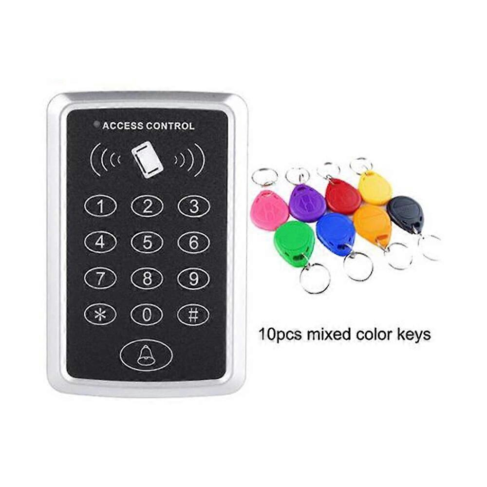 1000 users Access Control System 125KHz Access Control Keypad EM Card Reader Door Lock Opener Keyboard System
