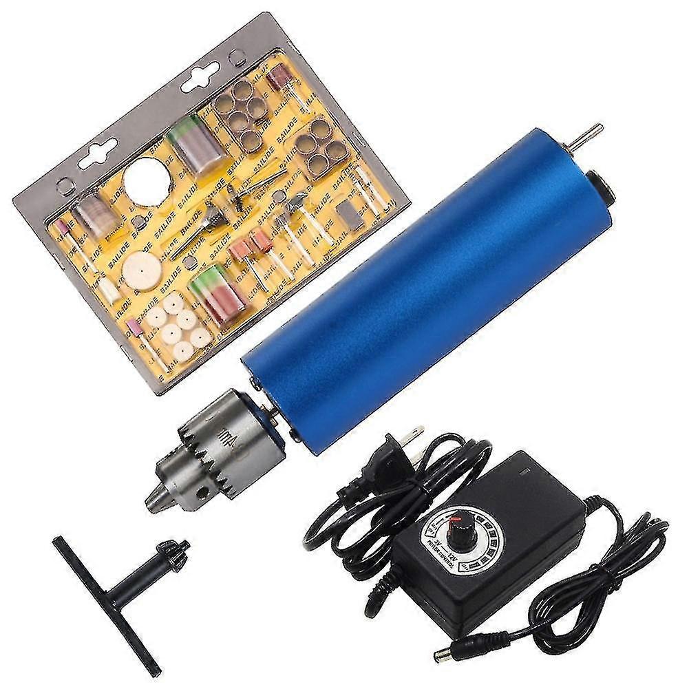 108pcs Mini Motor Pcb Electric Handheld Drill Twist Bits Grinding Tools Set